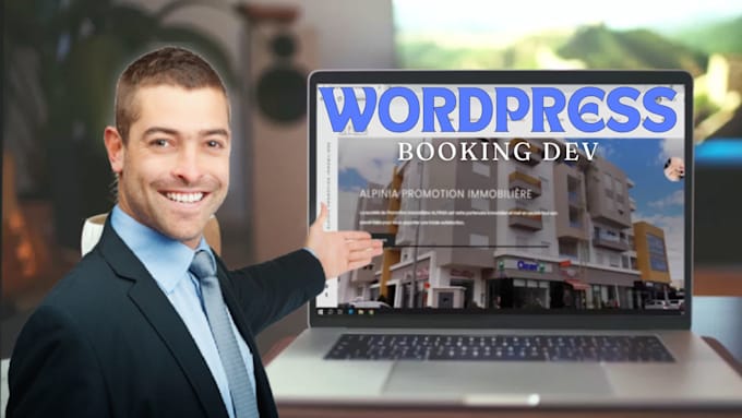 Gig Preview - Make hotel booking wordpress website or air bnb website