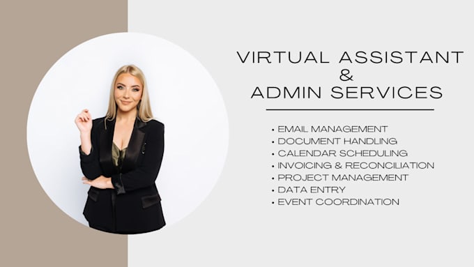 Gig Preview - Provide administrative and virtual assistant support