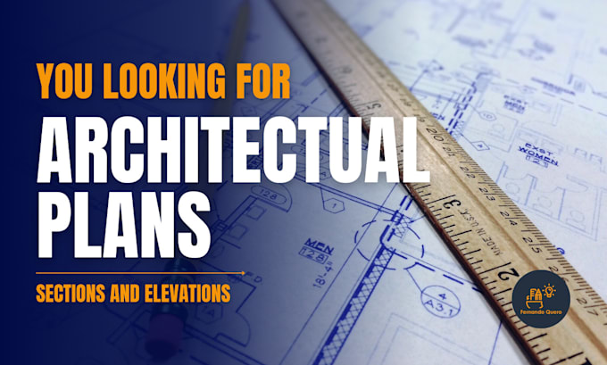 Gig Preview - Draw architectural plans, sections or elevations in autocad