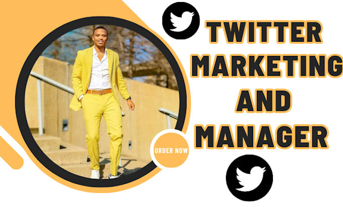 Gig Preview - Do twitter x marketing manager organic growth to get real and active followers