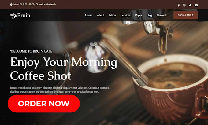 Gig Preview - Coffee shopifystore private label coffee store coffee website dropshipping store