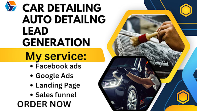 Gig Preview - Generate car detailing leads cash wash leads auto detailing lead generation