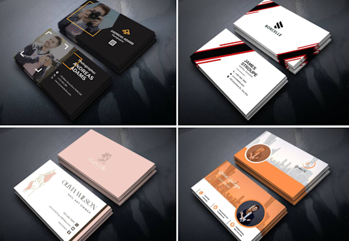 Gig Preview - Design a minimalist business card