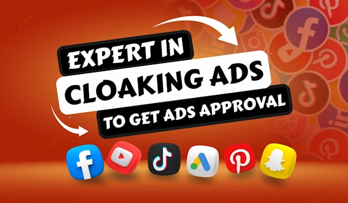 Gig Preview - Do ad cloaking to get your ads approved for cbd, crypto, pills website