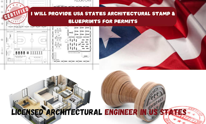 Gig Preview - Stamp and draw 2d architectural engineering drawing mep autocad floor plan adu