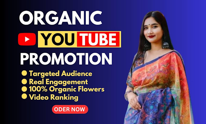 Gig Preview - Do super fast organic youtube video promotion