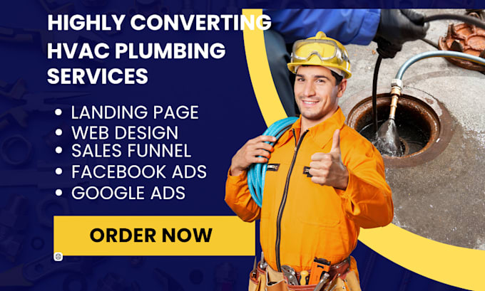 Gig Preview - Generate plumbing services leads handyman roofing leads plumbing service website