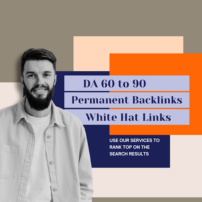 Gig Preview - Create high quality da 60 to 90 nofollow SEO backlinks