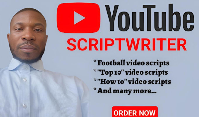 Gig Preview - Write a captivating youtube video script