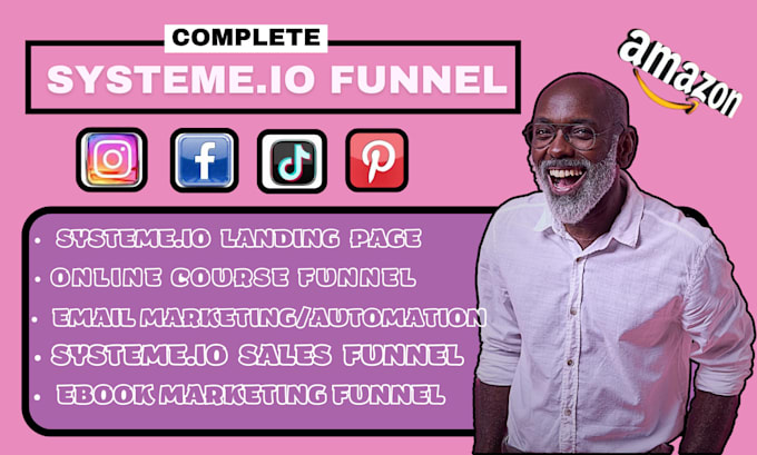 Gig Preview - Systeme io sales funnel systeme io website systeme io sales funnel in systeme io