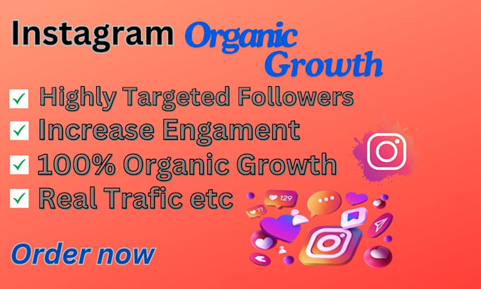 Gig Preview - Do instagram followers and super fast organic growth