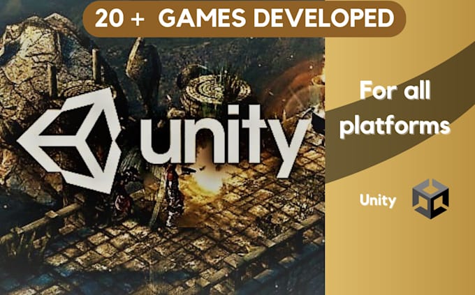 Gig Preview - Do unity game development, mobile game design and development, unity developer