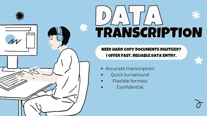 Gig Preview - Transcribe data from softcopy to hardcopy