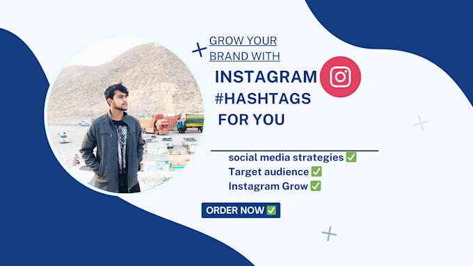 Gig Preview - Research instagram hashtags to grow promotion organically