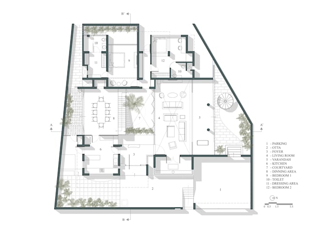 Gig Preview - Draw architectural plan, elevations and sections