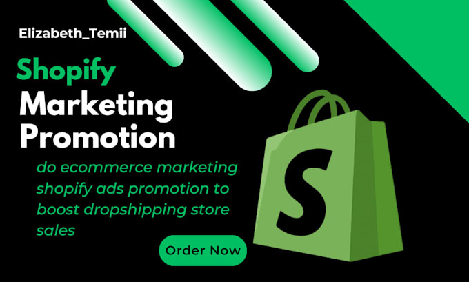 Gig Preview - Do ecommerce marketing shopify ads promotion to boost dropshipping store sales