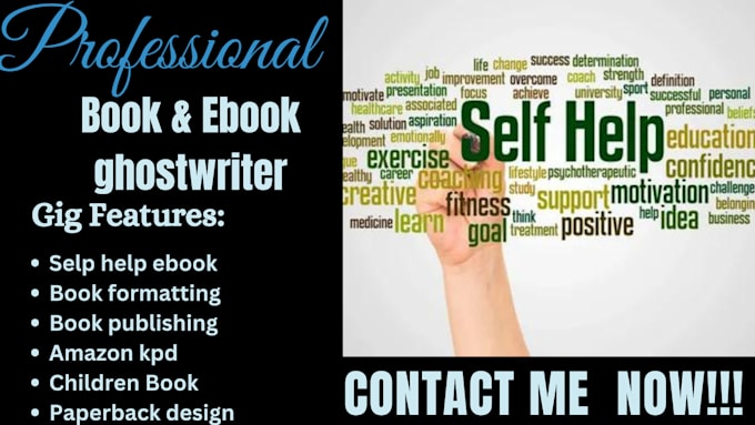 Gig Preview - Be self help ebook writer, christian ebook romance ghostwriter non fiction ebook