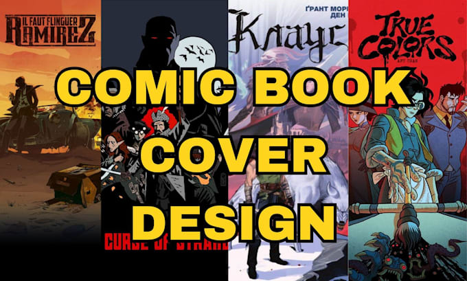 Gig Preview - Draw custom cover art pinup illustration for comic book graphic novel manga