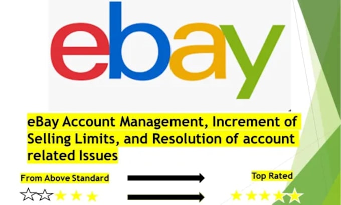 Gig Preview - Manage your ebay account as a virtual assistant, VA and related issues