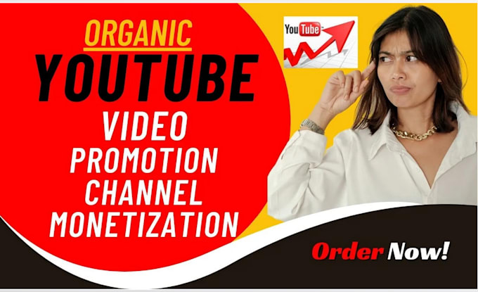 Gig Preview - Do organic youtube video promotion for channel monetization