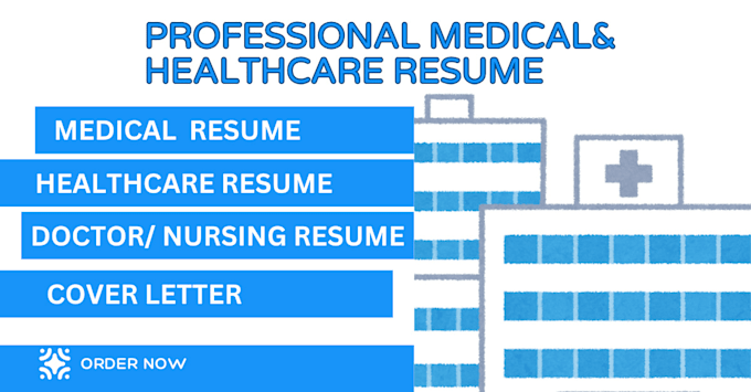 Gig Preview - Write or edit medical, healthcare, and nursing resumes