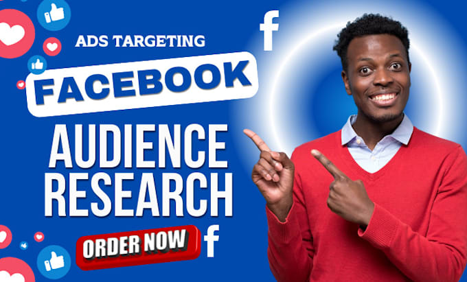 Gig Preview - Do ads targeting facebook audience insight research, meta ads