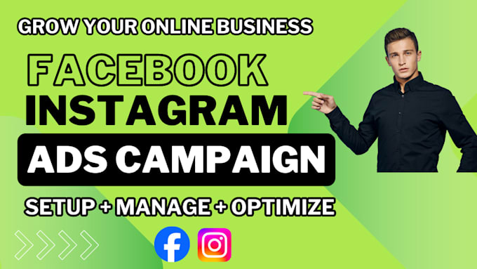 Gig Preview - Facebook instagram meta ads campaign manager, fb advertising, marketing expert