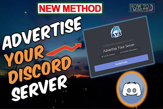 Bestseller - grow,promote and advertise your discord server to obtain real members,promotion