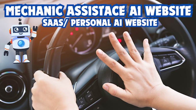 Gig Preview - Do ai powered car damage detection website, saas ai website, ai web app