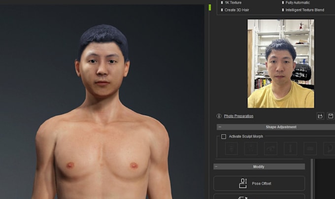 Gig Preview - 3d hyper realistic metahuman character ai influencer 3d metahuman animation