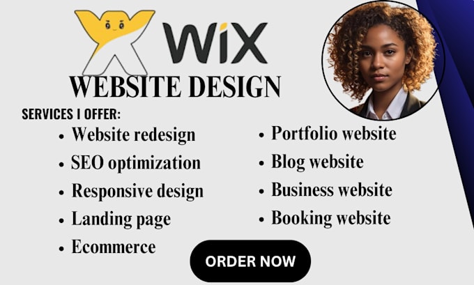 Bestseller - wix website design wix website redesign wix studio design wix website redesign