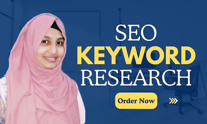 Gig Preview - Do SEO keyword research and competitor analysis for your website