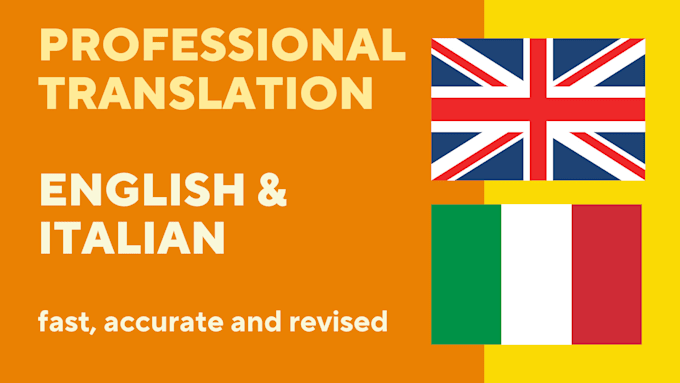 Bestseller - provide professional italian to english and english to italian translation