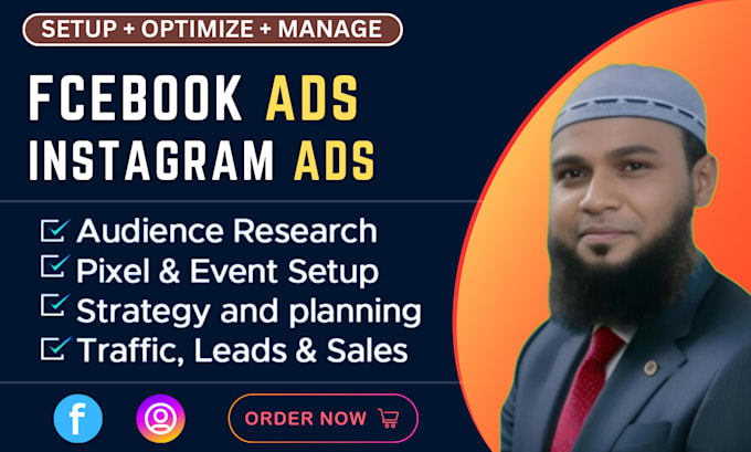 Gig Preview - Create high converting facebook and instagram ad campaigns for targeted leads