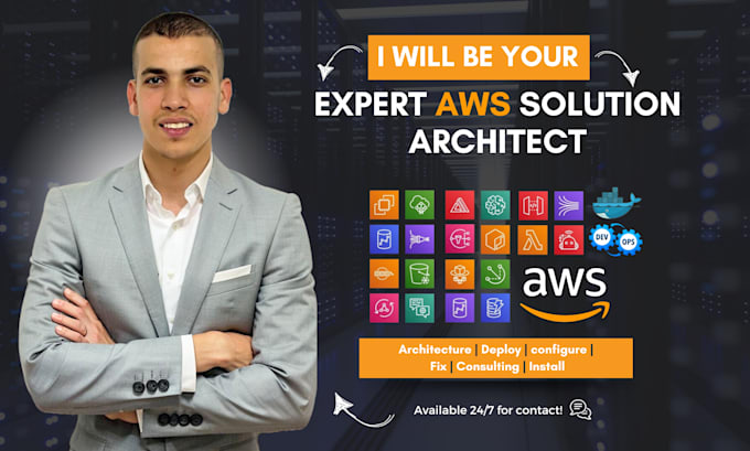 Gig Preview - Expertly design, deploy, and fix AWS architectures