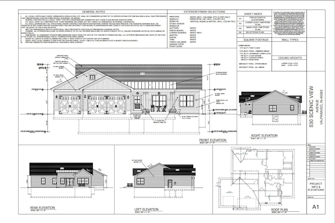 Gig Preview - Draw complete permit construction document architecture mep blueprint