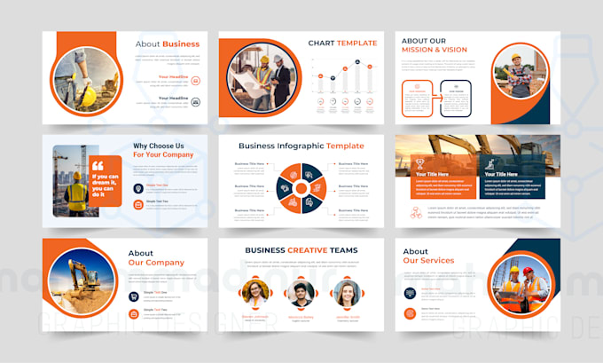 Gig Preview - Redesign business powerpoint presentation template, pitch deck, google slides