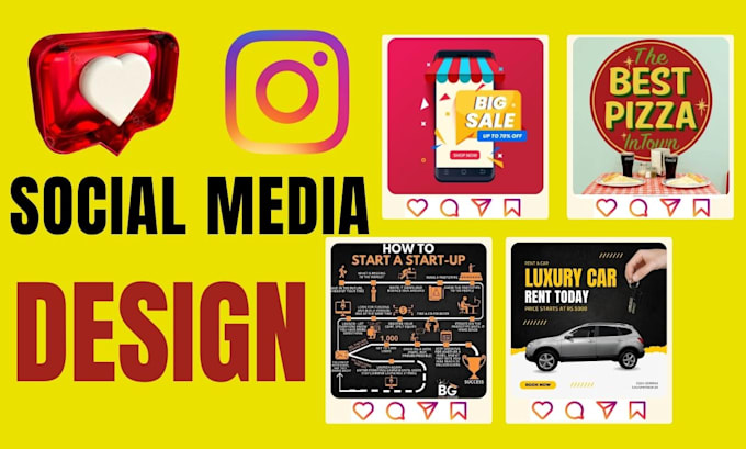 Gig Preview - Design editable canva templates for instagram feed and social media