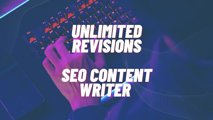 Gig Preview - Be your SEO content writer