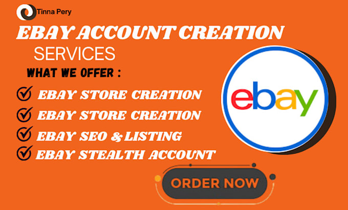 Gig Preview - Do ebay account creation ebay store setup ebay SEO and ebay product listing