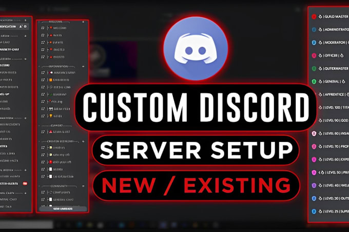 Gig Preview - Design and set up your custom discord server