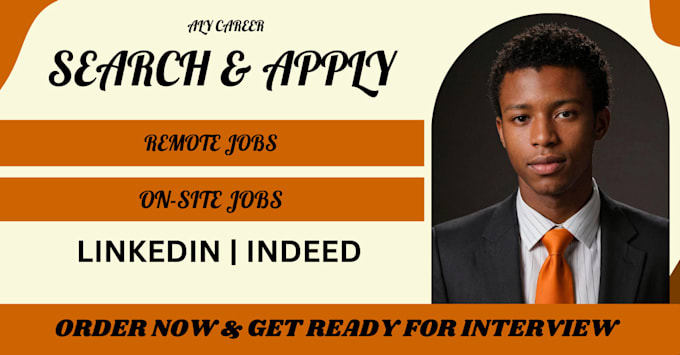 Gig Preview - Search and apply for remote job and any job application