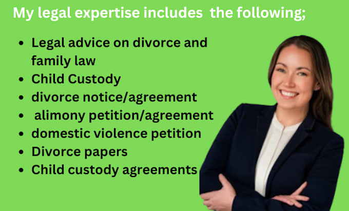 Bestseller - provide legal advice on family law, divorce and child custody