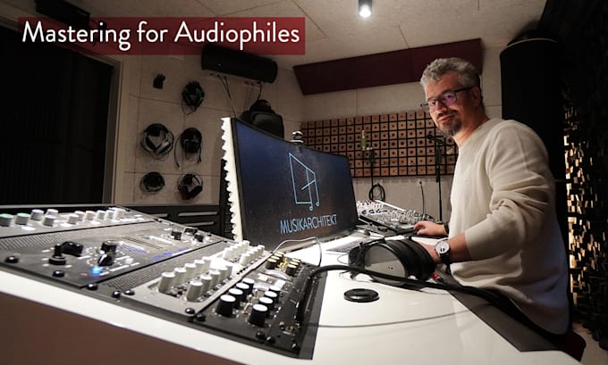 Gig Preview - Master your audio in my calibrated studio