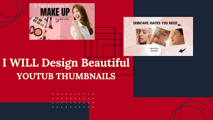 Bestseller - design professional  eye catching youtube thumbnails