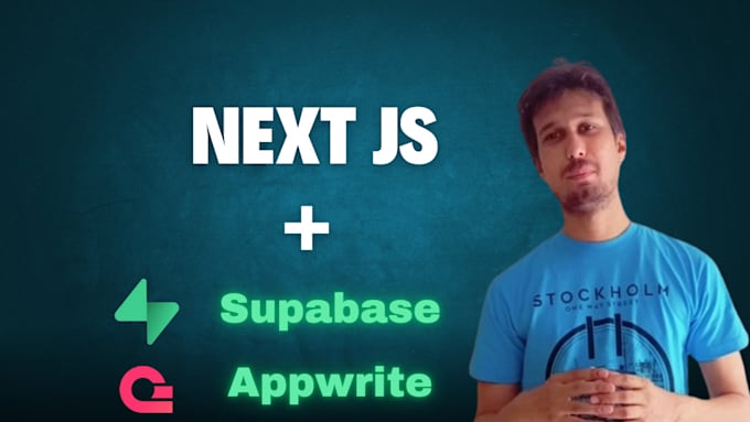 Gig Preview - Develop a web app using next js and supabase and appwright