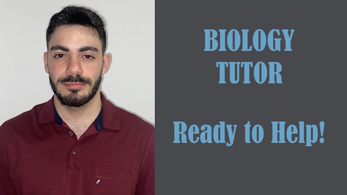 Bestseller - provide expert online biology tutoring with personalized lessons