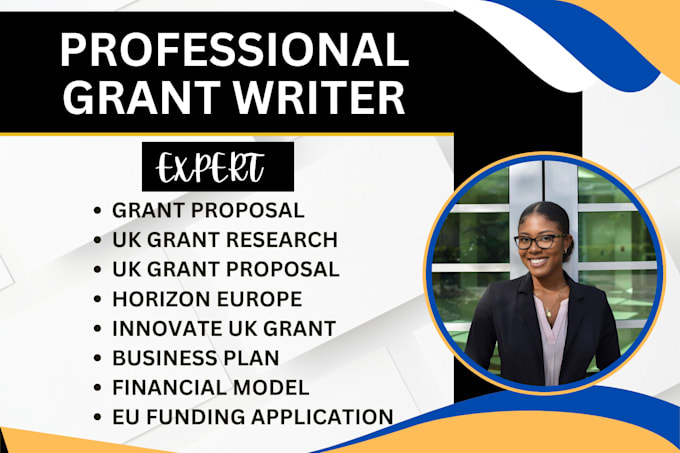 Bestseller - do winning proposal for uk grant, grant research, horizon eu funding application