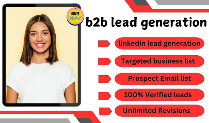 Gig Preview - Do b2b lead generation using linkedin