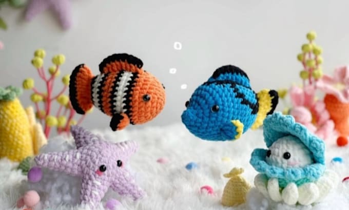 Gig Preview - Write a detailed step by step amigurumi crochet pattern for your etsy store